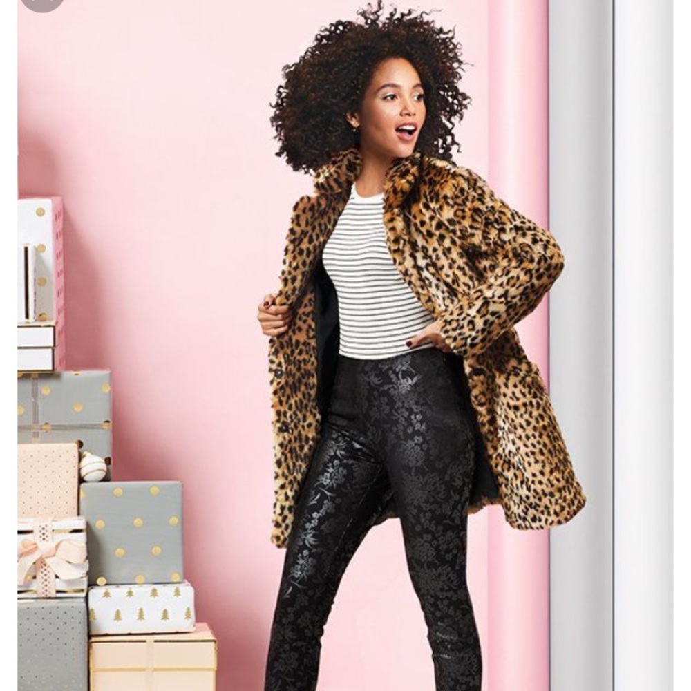 Leopard coat